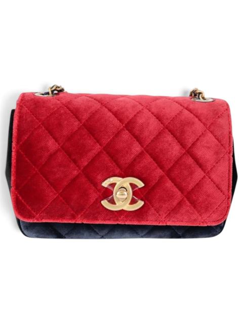 CHANEL Velvet handbag