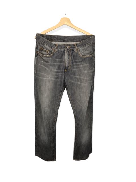 GUCCI Vintage Gucci Italy Men Denim Jeans Patched Black