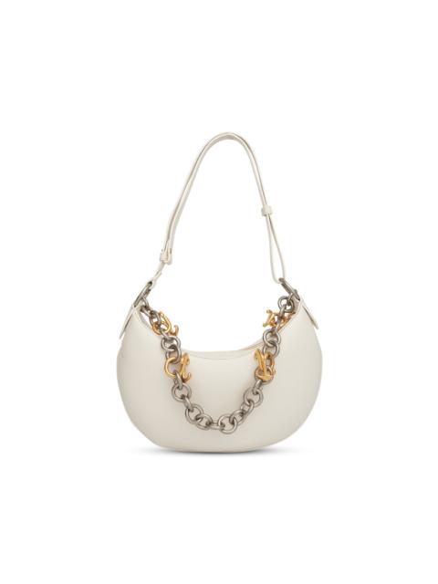 Off-White Hobo Hemisphere Bag in White