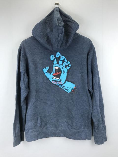 Other Designers Santa Cruz Skateboards × Vintage - Vintage SANTA CRUZ Speed Wheels Skate Back Hit Hoodie