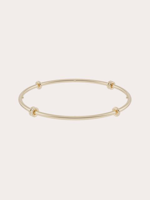 Spinelli Kilcollin Diamond & 18k Gold Kini Pavé Bangle