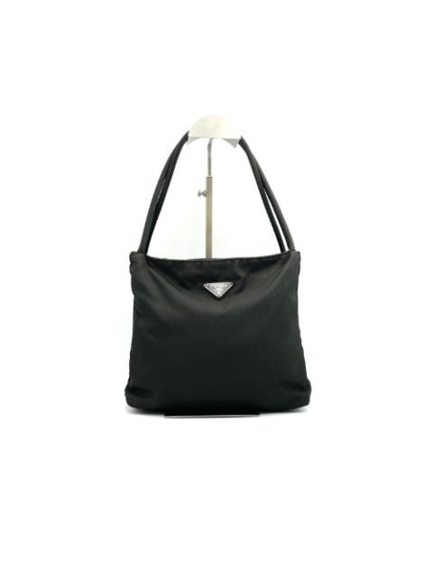 Prada khaki nylon shoulder bag