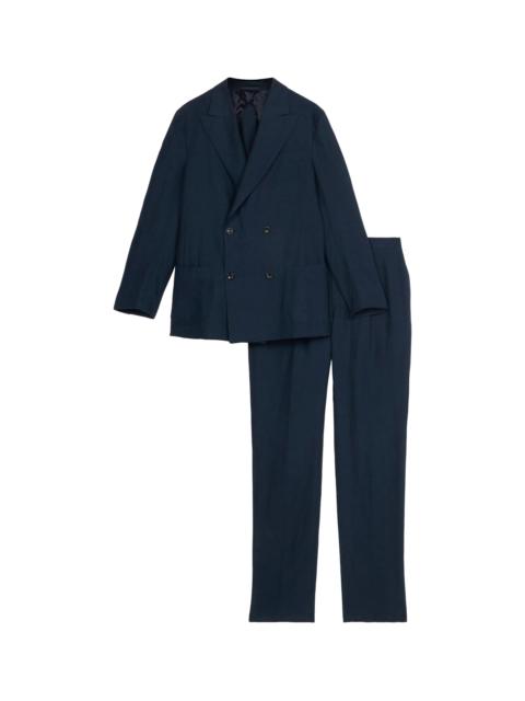 FORTELA Fortela Marcello Linen Suit in Blue at Nordstrom