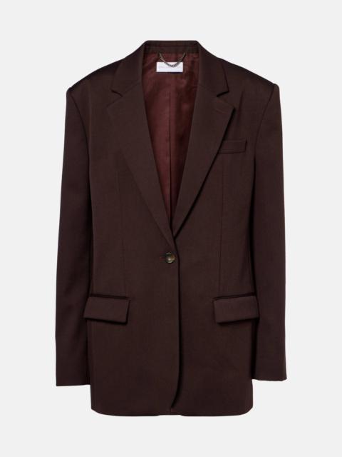 Stella McCartney Single-breasted virgin wool blazer