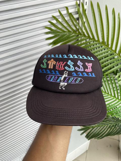 Other Designers Stussy × Vintage - OG Stussy Honolulu Trucker Cap /Travis Flacko Scott