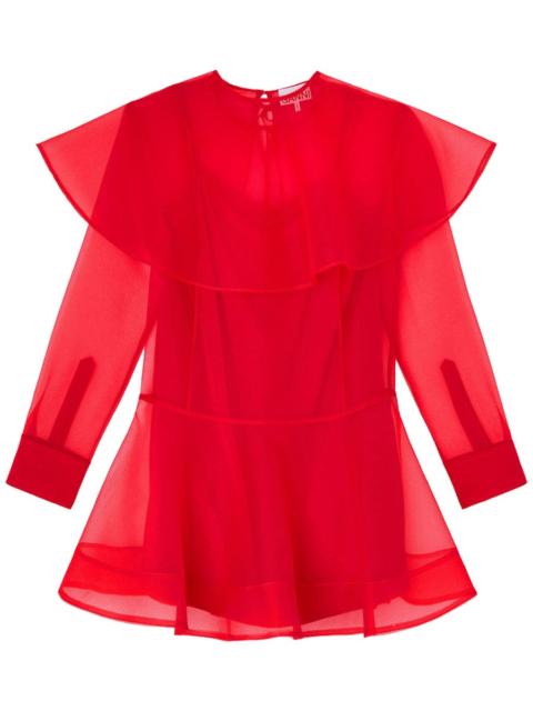 GANNI Ganni Women Organza Mini Dress