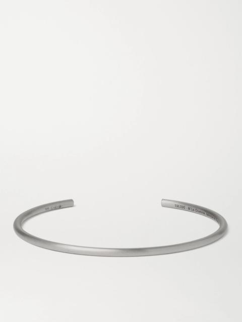 le gramme Le 7 Brushed Sterling Silver Cuff Silver