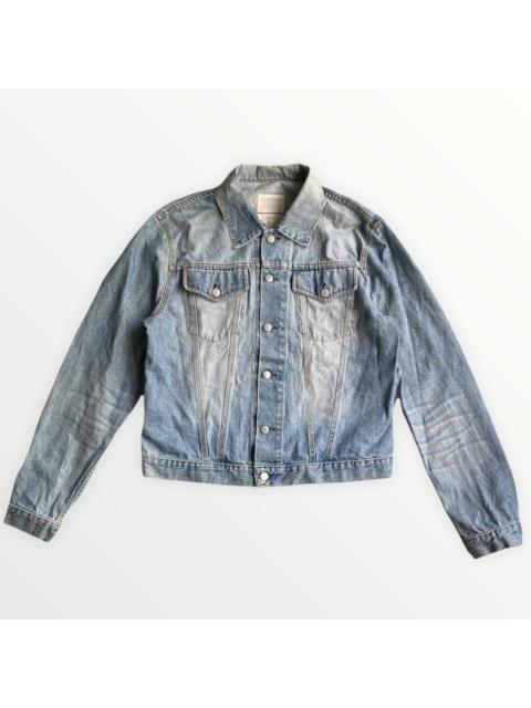Helmut Lang Archive 2004 Vintage Sanded Broke Denim