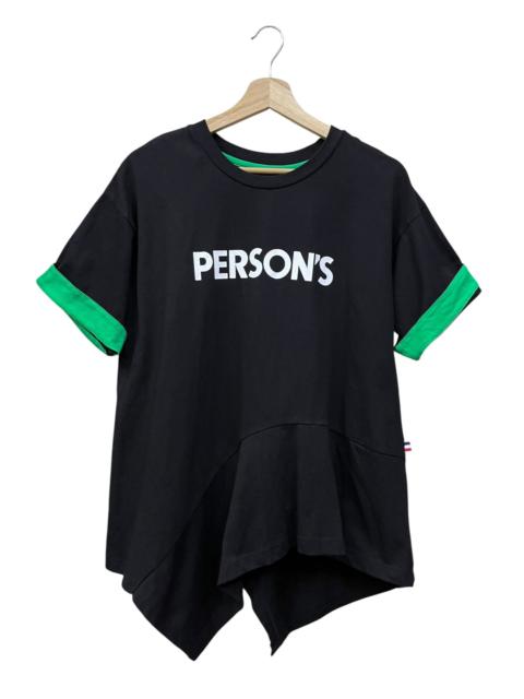 Other Designers PERSON'S Nobuo Ikeda Asymmetric Hem Decon Runway Tee