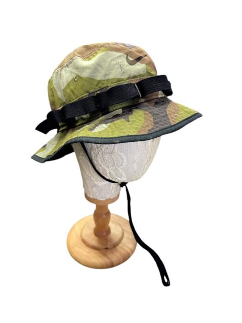 Nike VINTAGE Y2K NIKE CAMOUFLAGE PATTERN BUCKET HAT SIZE 58cm