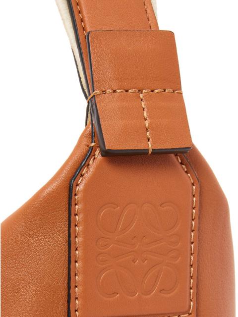 Loewe Loewe Men Small Cubi Shoulder Bag In Smooth Calfskin And Jacquard