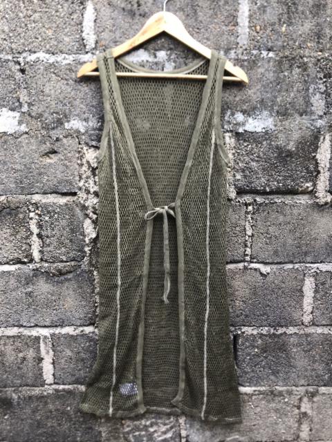 Other Designers Sun Surf - Womens Freak’s Store Long Olive Green Vest