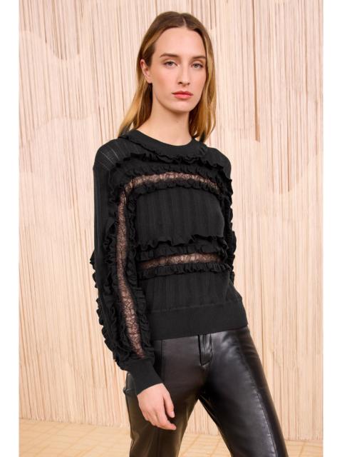 ULLA JOHNSON Demma Long Sleeve Knit Pullover