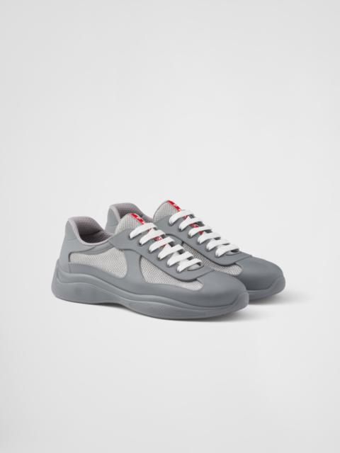Prada Prada America's Cup Soft rubber and bike fabric sneakers