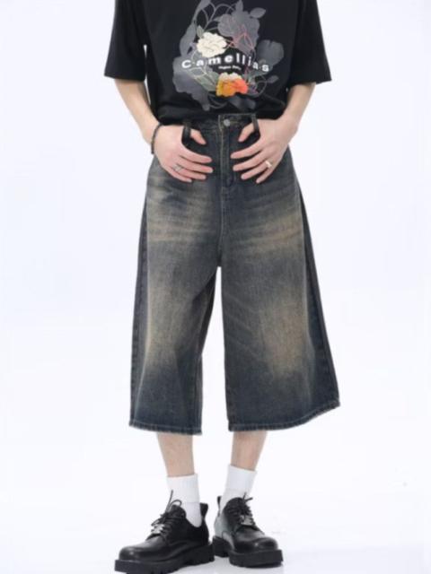 Other Designers Archival Clothing - Grey colour Japanese style harajuku jort pant