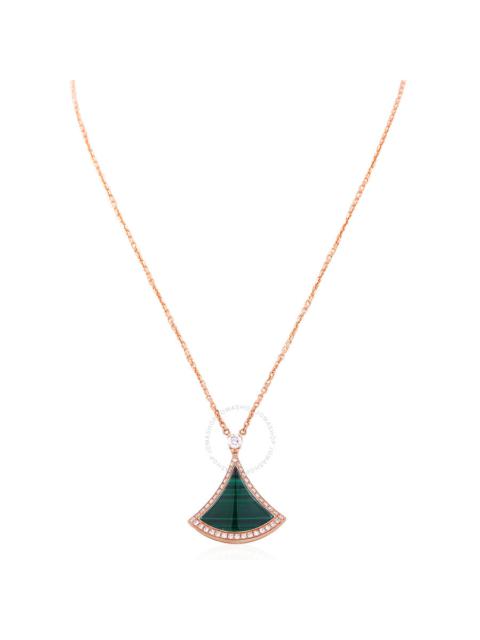 Bvlgari Divas Dream Pendant Necklace In 18 Kt Rose Gold
