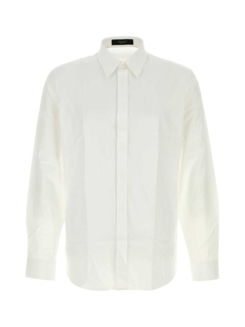 GUCCI Gucci Men White Poplin Shirt
