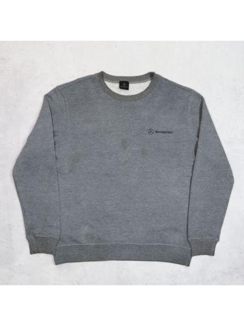 Other Designers Vintage - MERCEDES-BENZ Mini Logo Embroidered Sweater Sweatshirt