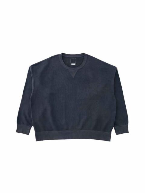 visvim AMPLUS SB SWEAT L/S (U.D.) NAVY