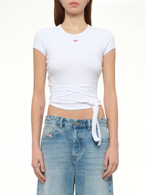 Diesel T-BUNNY-TAIL T-Shirt in White