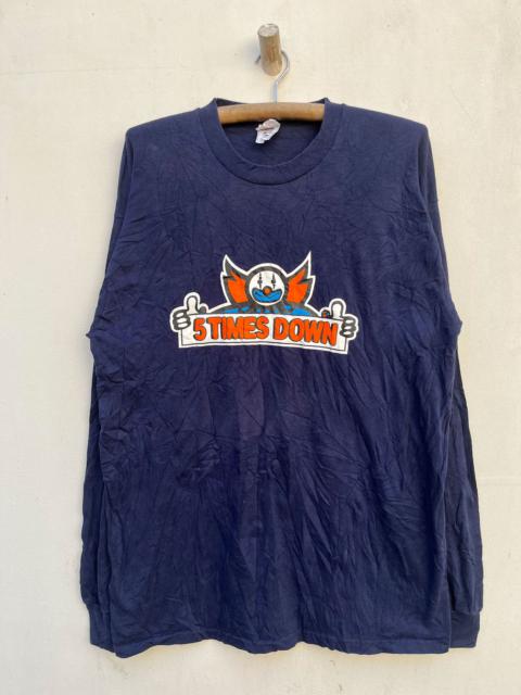 Other Designers Archival Clothing - Vintage 90s 5 Time Down Hip Hop Rapcore American Band