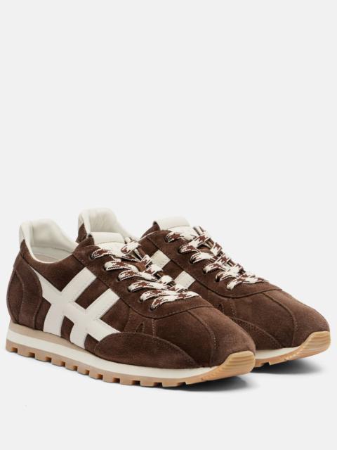 HOGAN Cool Allacciato H suede sneakers