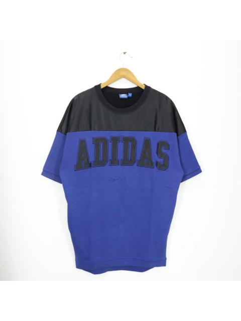 adidas ADIDAS Big Logo Trefoil Leather T-Shirt