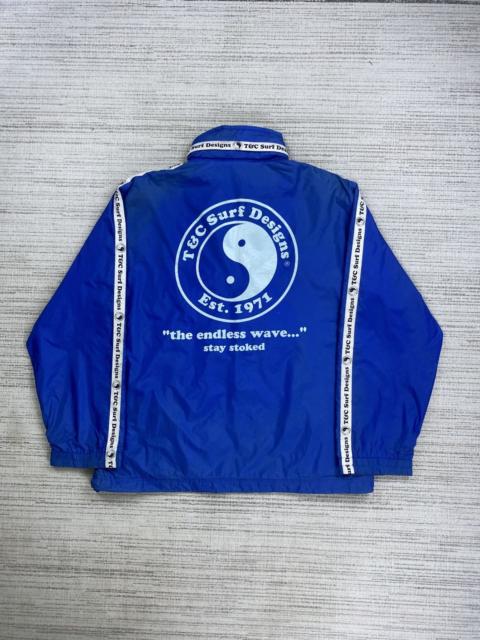 Other Designers Vintage T&C Surf Design Big Logo Side Tape Zipper Jacket