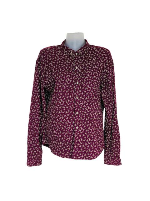 Dolce & Gabbana DOLCE & GABBANA D & G FLORAL BUTTON UP TOP SHIRT