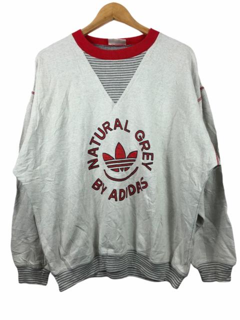 adidas VINTAGE ADIDAS NATURAL GRAY HIP HOP SWEATSHIRTS