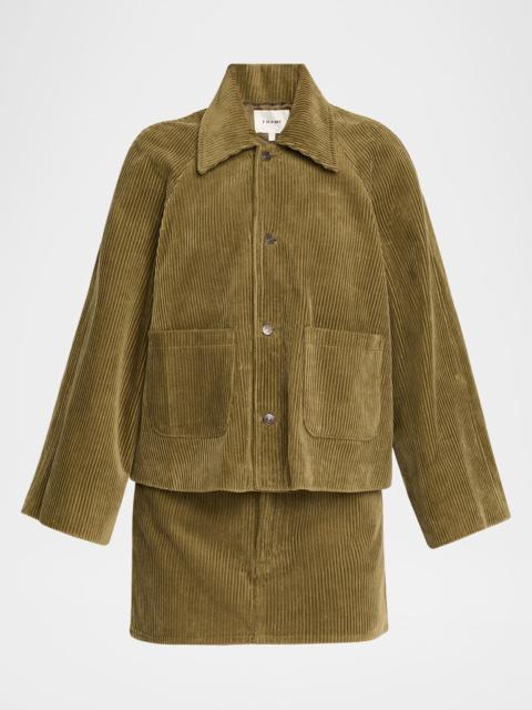 FRAME The Corduroy Swing Jacket