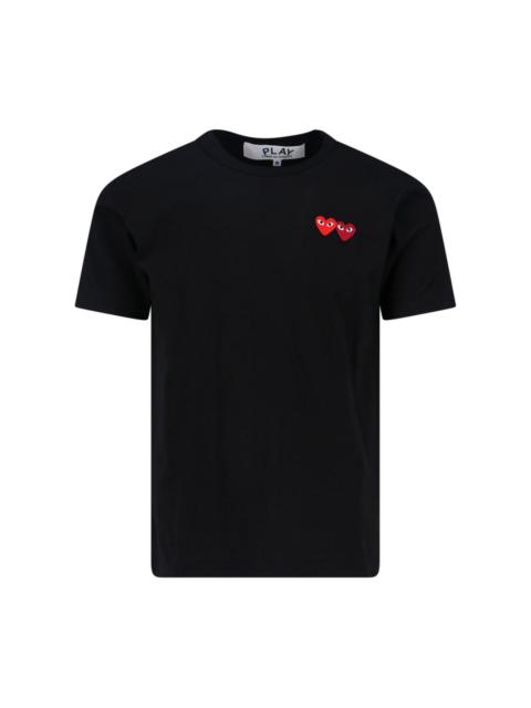 Comme des Garçons PLAY LOGO T-SHIRT
