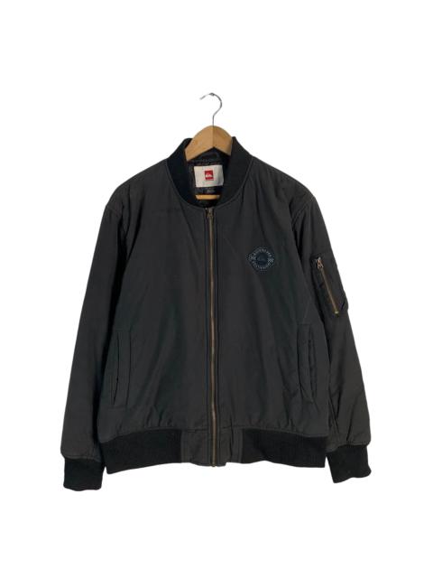 Other Designers Quiksilver Small Logo Bomber Jacket