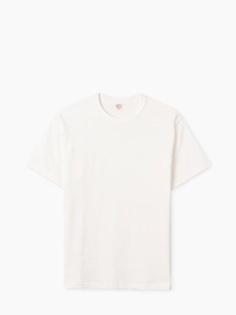 Warehouse & Co. WAREHOUSE & CO. LOT 4601 PLAIN T-SHIRT OFFWHITE