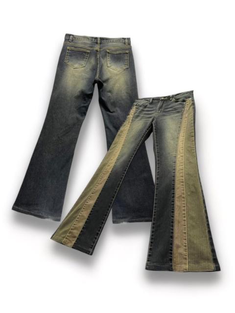 Other Designers Designer - 🔥FLARE MATSUNO Stretch Spliced Denim Woman’s Pants