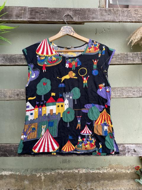 Other Designers Vintage - ⚡️Vintage FDM Full Print Tank Top Japan