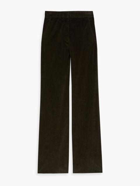 Max Mara Tritone cotton-blend corduroy wide-leg pants