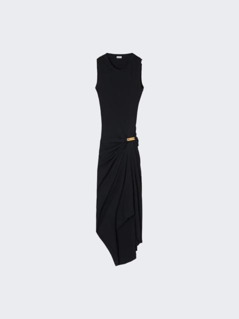 Loewe Cotton Tank Dress Black