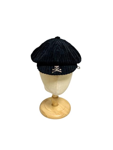 mastermind JAPAN Mastermind Japan Mainline 11AW Velvet D-Ring Silver Embroidered Skull Hat