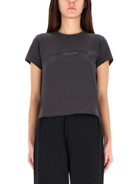 Alexander Wang Alexander Wang Women Embossed Logo T-Shirt