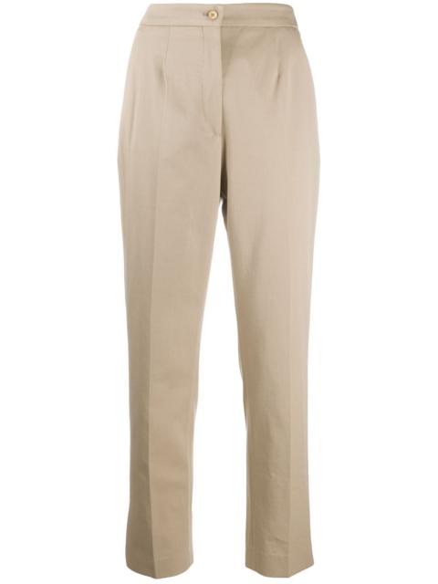 Etro plain straight trousers