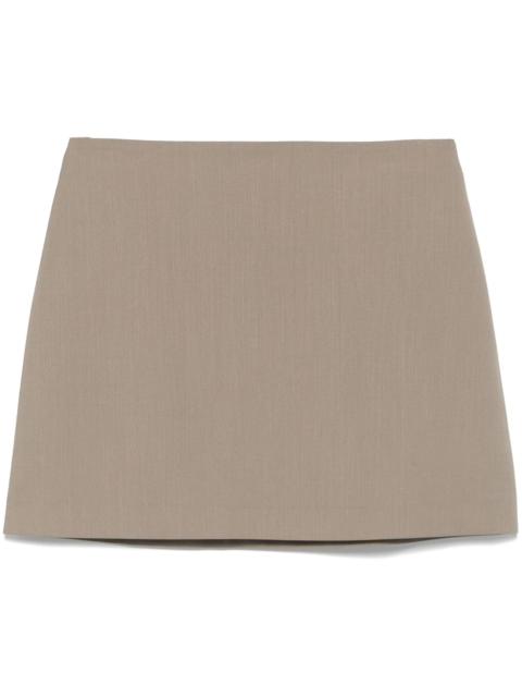 MATTEAU tailored mini skirt
