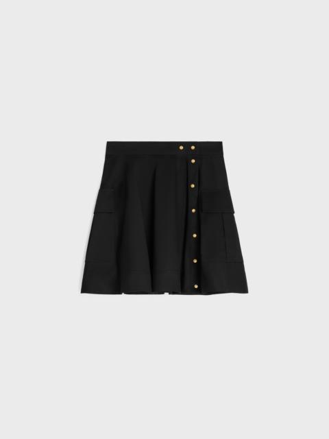 CELINE skirt IN cotton twill