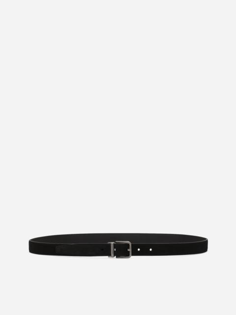 Dolce & Gabbana Suede belt