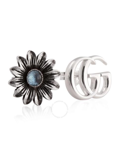 GUCCI Gucci Double G flower stud earrings