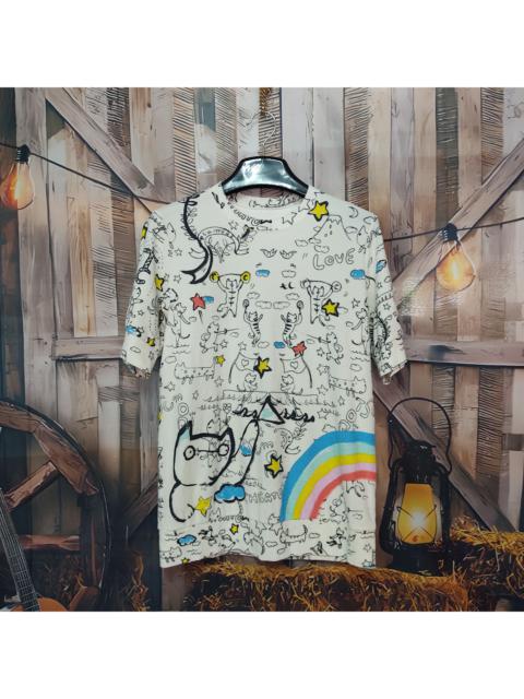 ISSEY MIYAKE TSUMORI CHISATO AOP Sleep Cotton Blend Pile Pyjamas Top