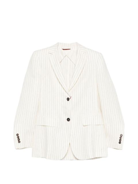 Max Mara Max Mara Women Linen Single-Breasted Jacket