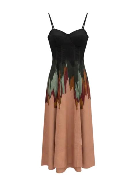 ULLA JOHNSON Fiora Cami Cotton Dress in Agate