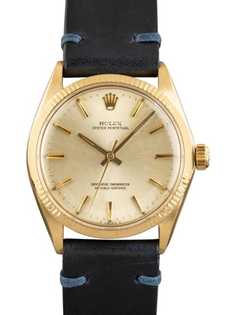 Rolex Oyster Perpetual 1005 Leather Band