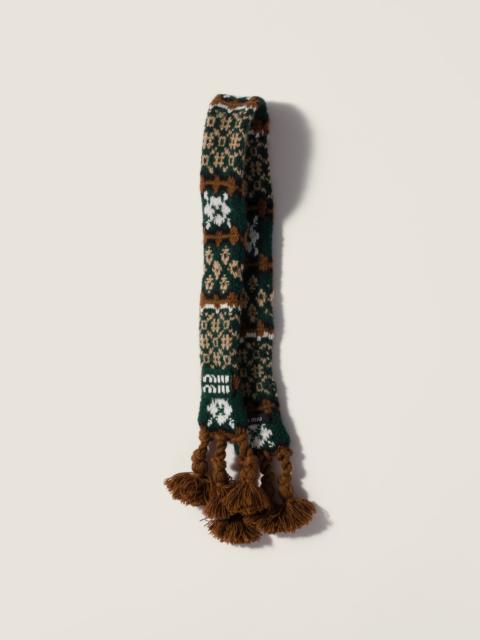 Miu Miu Wool and cashmere trick